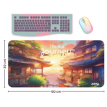 Life is A Journey Desk Mat | Mouse Pad | Desk Pad
