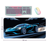 Race In The Storm Desk mat | Mouse pad | Desk pad
