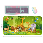 Animal Kingdom for Kids Desk mat | Mouse pad | Desk pad