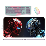 Robot War Gaming Desk mat | Mouse pad | Desk pad