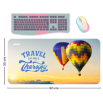 The Travel Theory Desk mat | Mouse pad | Desk pad