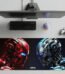 ARNA robot war gaming and artificial intelligence high tech mission inspired extended large mousepad and desk mat.