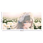 ARNA botanical blossom anime girl large extended desk mat dimensions checklist.