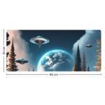 ARNA science fiction alien spaceship invasion table mat sizing criteria chart
