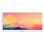 ARNA inspirational quote anime mountain background large mousepad dimensions graph.