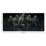 ARNA phantom skull tactical military gaming mousepad multi size dimensions chart